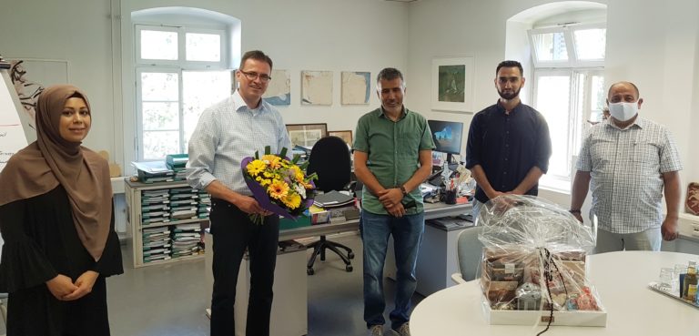 ABSCHIEDNEHMEN HIEß ES FÜR DIE VERTRETER DER ISLAMISCHEN GEMEINDE MILLI GÖRÜŞ