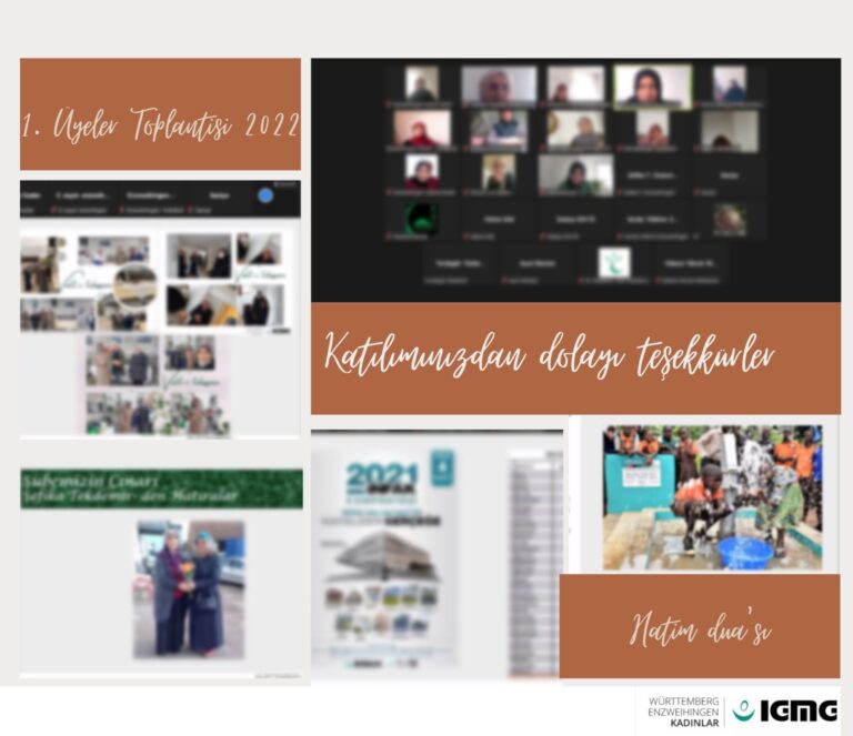 Enzweihingen 1. Üyeler toplantısı 2022 ve Hatim Duasi