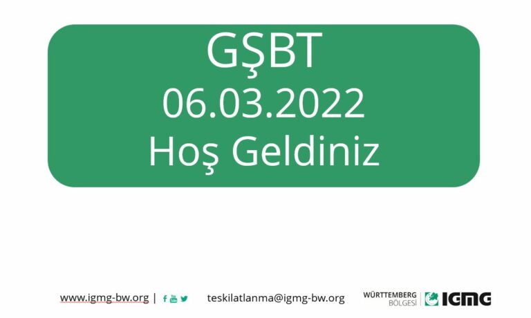 Genişletilmiş Şube Başkanlar Toplantısı GŞBT