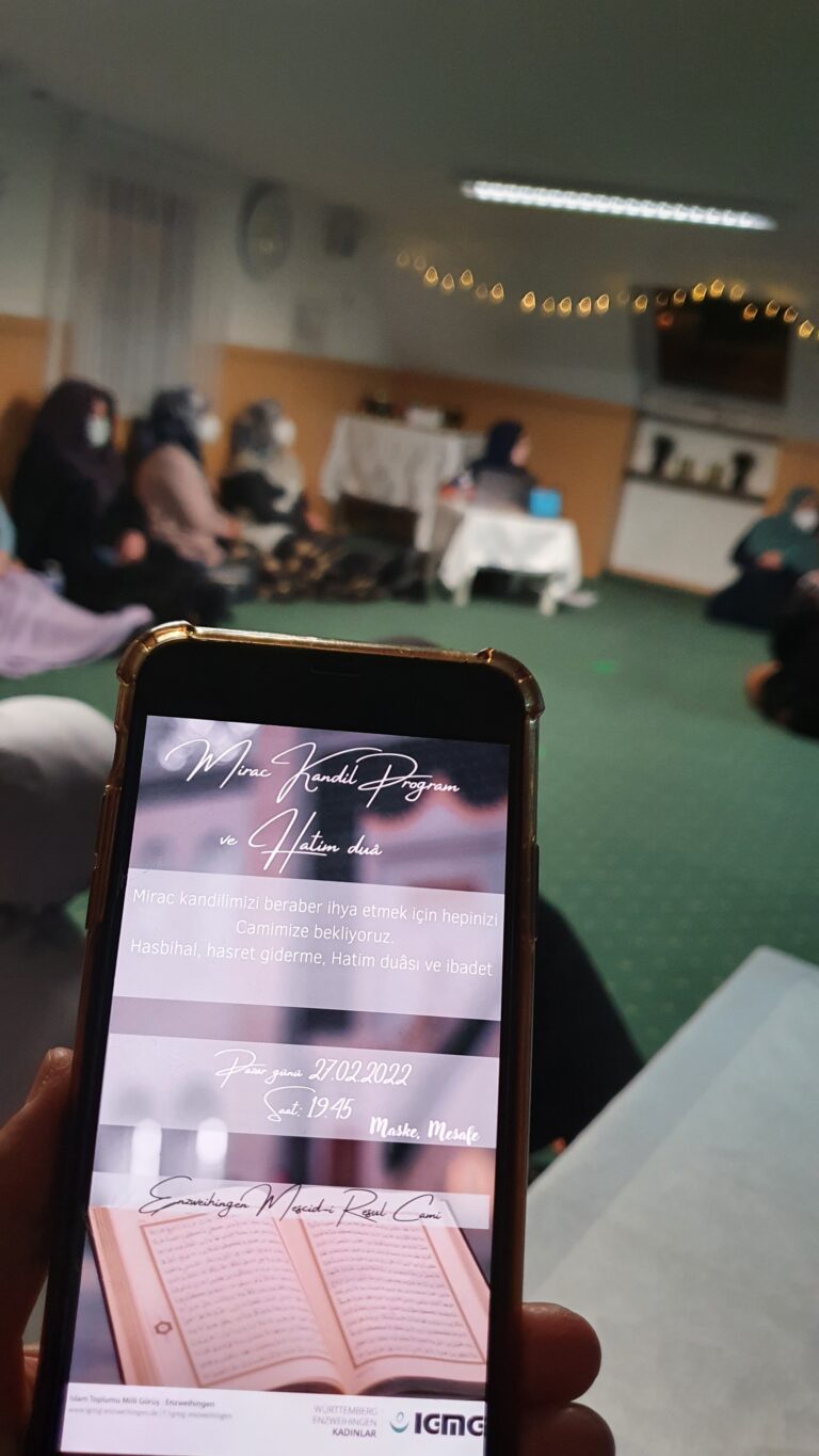 Mirac Kandili ve Hatim duâsı