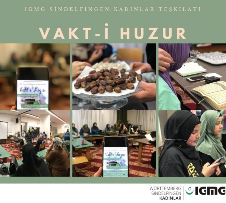 Sindelfingen Vakt-i Huzur Programını Gerçekleştirdi