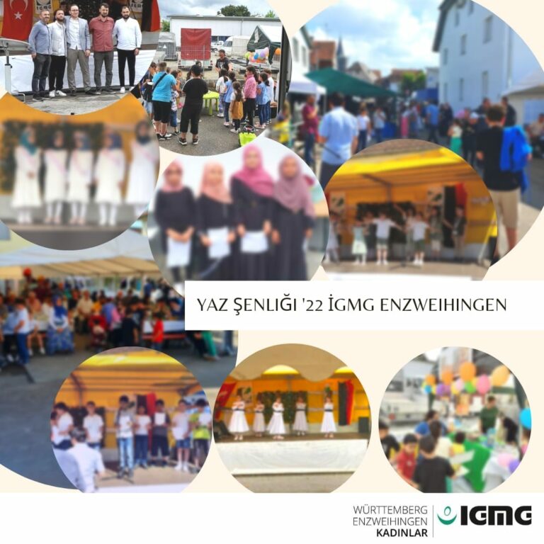 Yaz Şenliği 2022 IGMG Enzweihingen